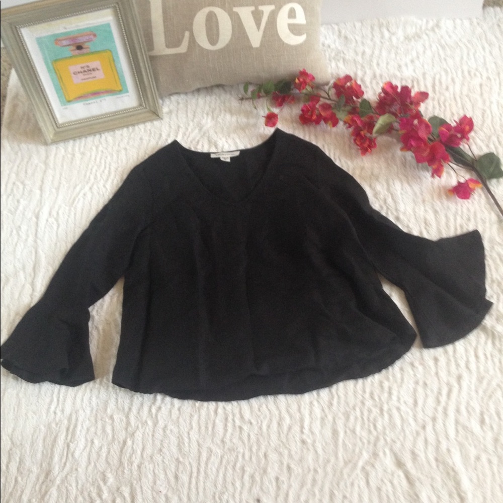 Karen Kane Top with Bell Sleeves